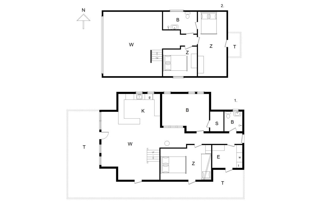 Indretning 1-13 Sommerhus 759, Nordsøvej 104, DK - 7700 Thisted