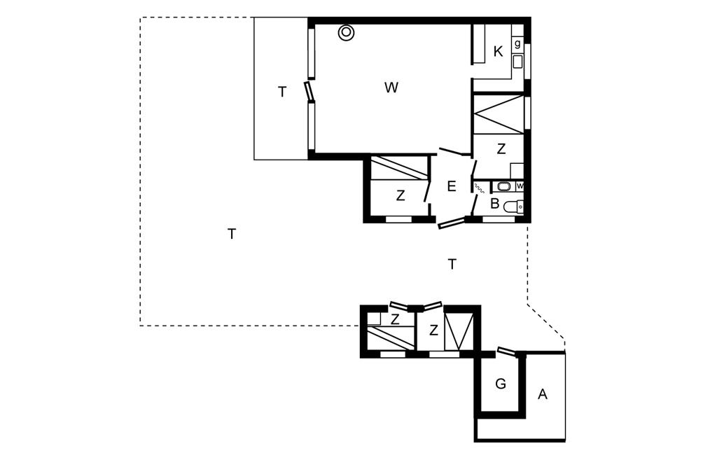 Innenausstattung 1-14 Ferienhaus 646, Klitfogedvej 4, DK - 9492 Blokhus