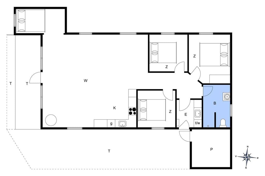 Innenausstattung 1-22 Ferienhaus C11058, Nordmarken 6, DK - 6893 Hemmet