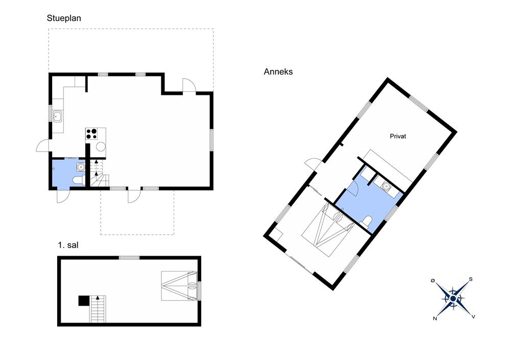 Indretning 1-175 Sommerhus 20175, Lyngvej 4, DK - 6990 Ulfborg