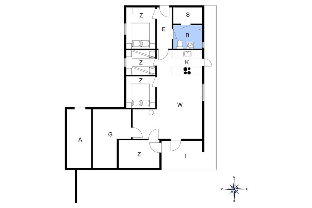 Innenausstattung 1-20 Ferienhaus 200, Vejlby Klit 41, DK - 7673 Harboøre