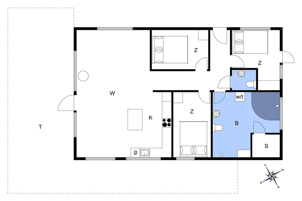 Interieur 1-22 Vakantiehuis C11308, Stikkelsbærvej 41, DK - 6880 Tarm