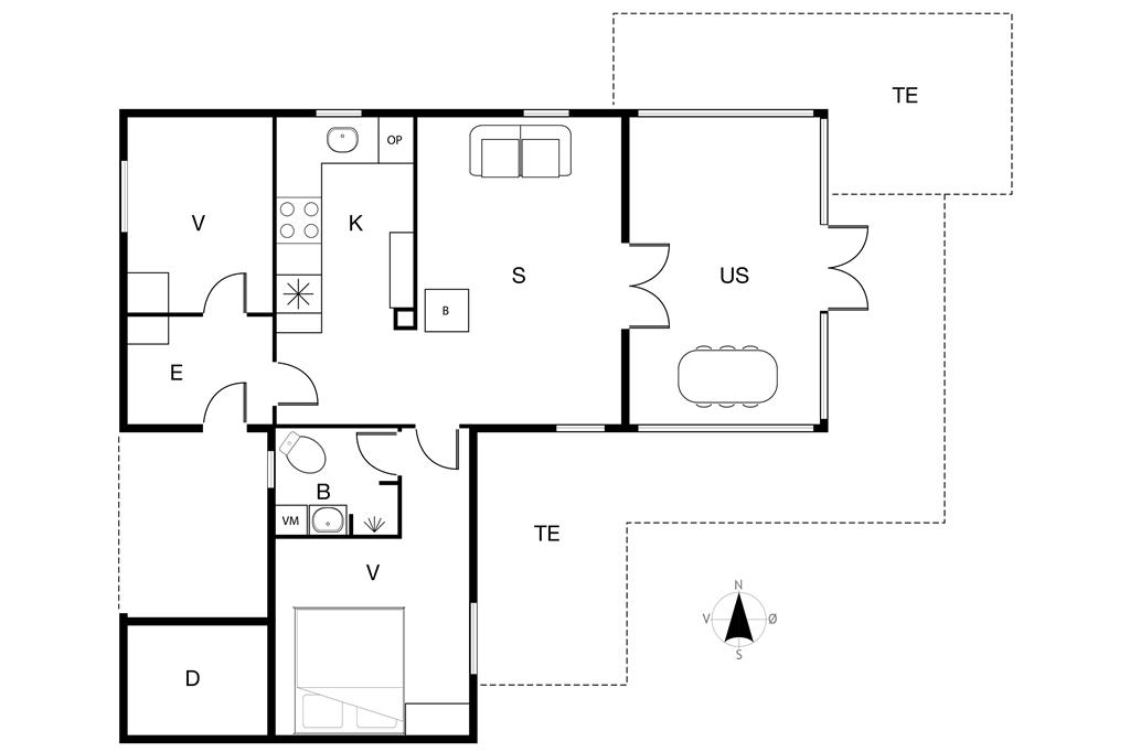 Interieur 1-19 Vakantiehuis 30046, Havvænget 3, DK - 8340 Malling