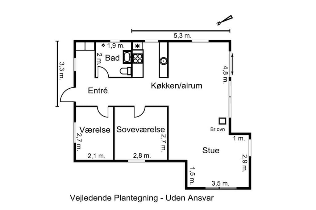 Interior 1-15 Holiday-home 7008, Tårnbakken 56, DK - 4793 Bogø By