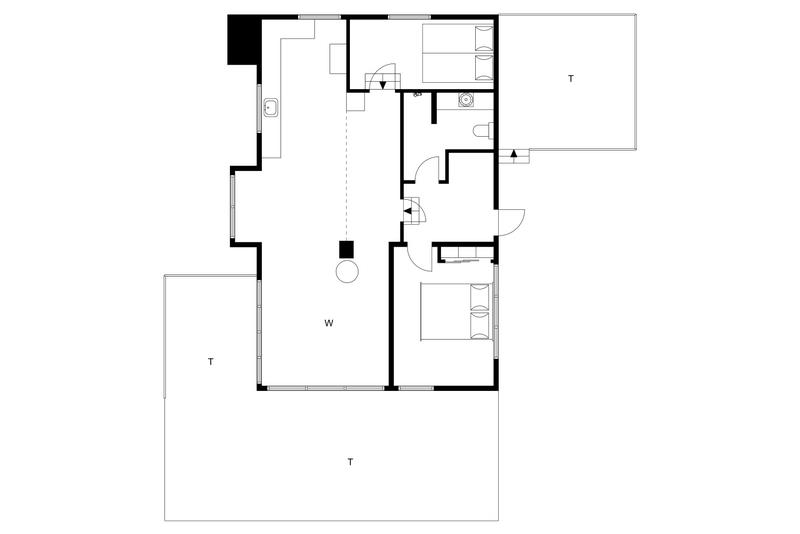 Innredning 1-175 Feirehus 70387, Klitvej 64, DK - 6990 Ulfborg
