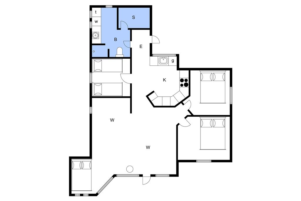 Interieur 1-3 Vakantiehuis M67386, Træløbervej 1, DK - 5953 Tranekær