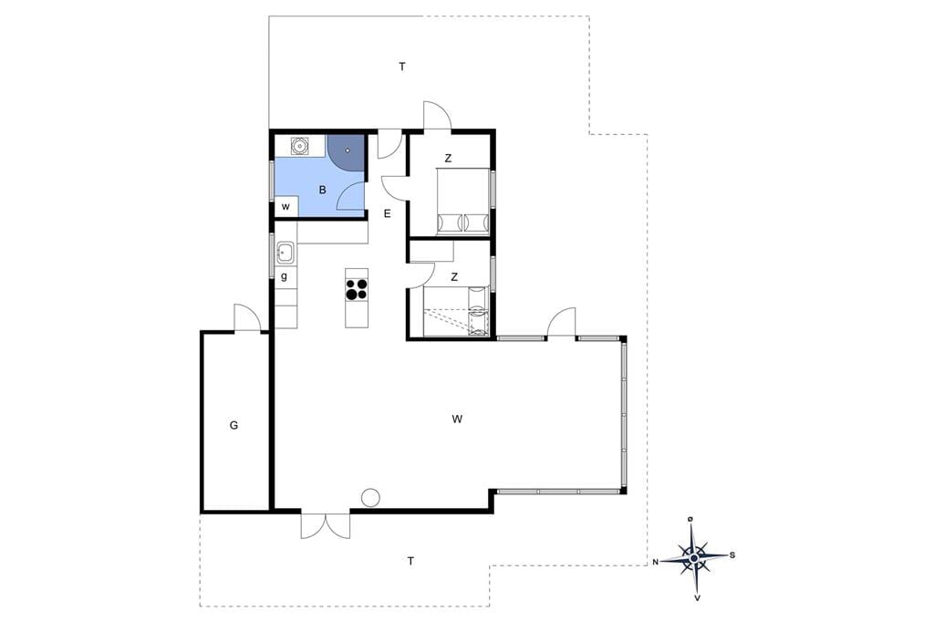 Interieur 1-13 Vakantiehuis 932, Klitstien 24, DK - 7700 Thisted