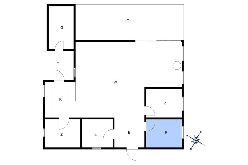 Indretning 1-10 Sommerhus 3509, Skelvej 1, DK - 3730 Nexø