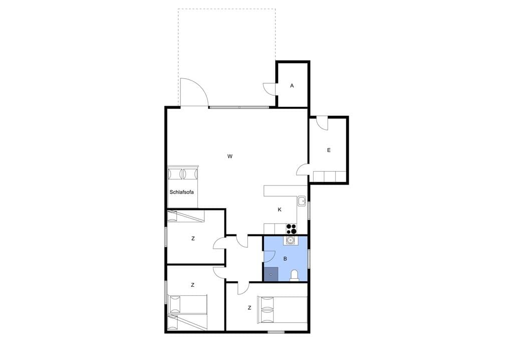 Innenausstattung 1-3 Ferienhaus L10216, Sommerstedvej 37, DK - 7790 Thyholm