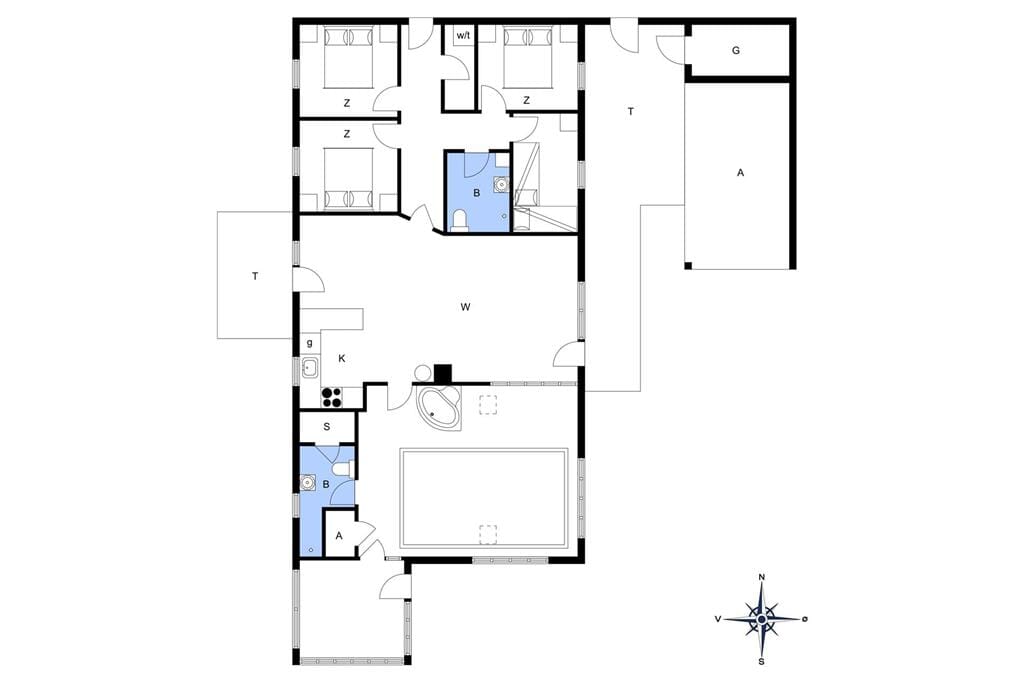 Innenausstattung 1-13 Ferienhaus 650, Ørredvej 9, DK - 7700 Thisted