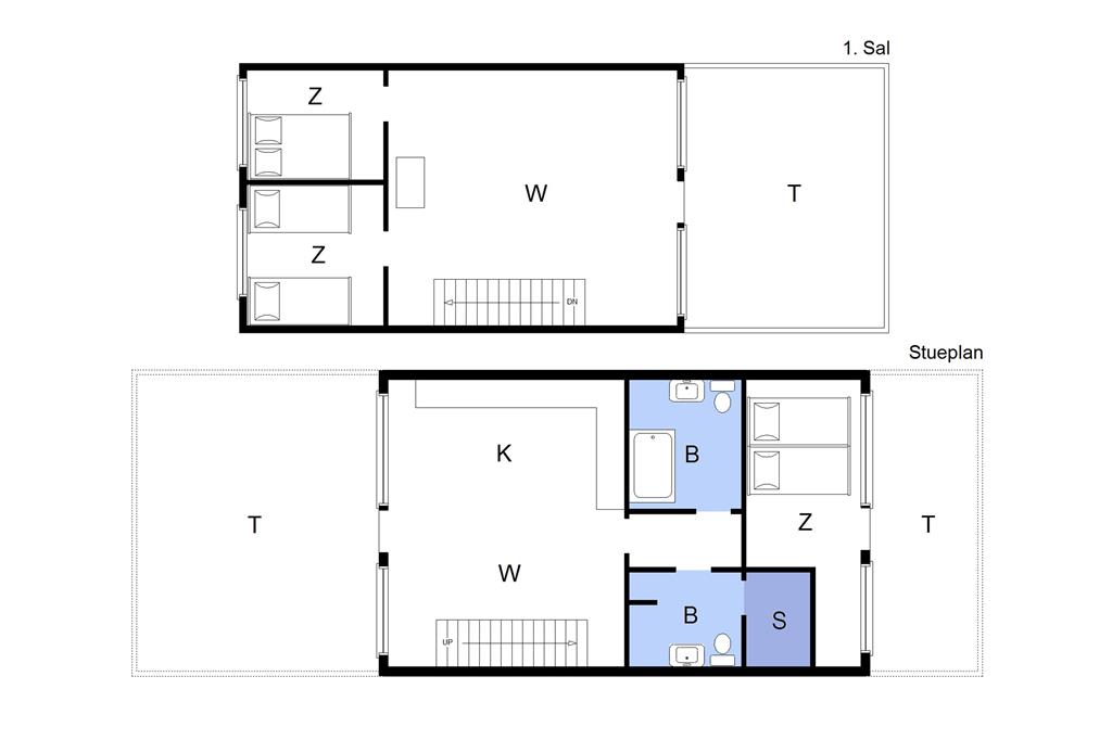 Innenausstattung 1-22 Ferienhaus C11503, "AN-MAJA", Molen 11, DK - 6893 Hemmet