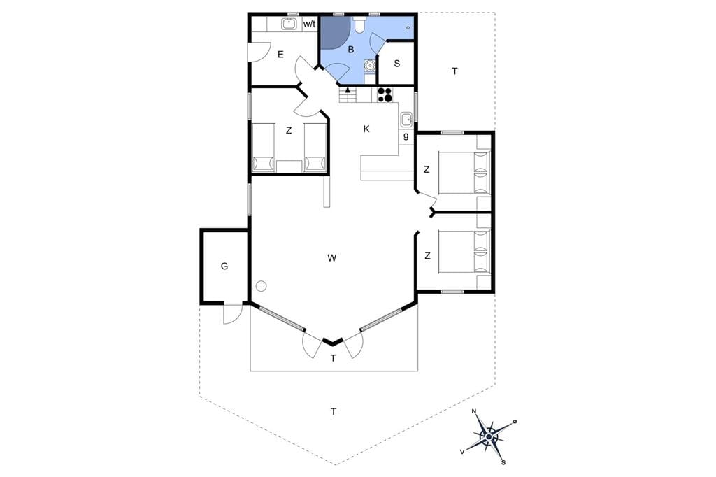Indretning 1-13 Sommerhus 503, Delfinvej 8, DK - 7700 Thisted