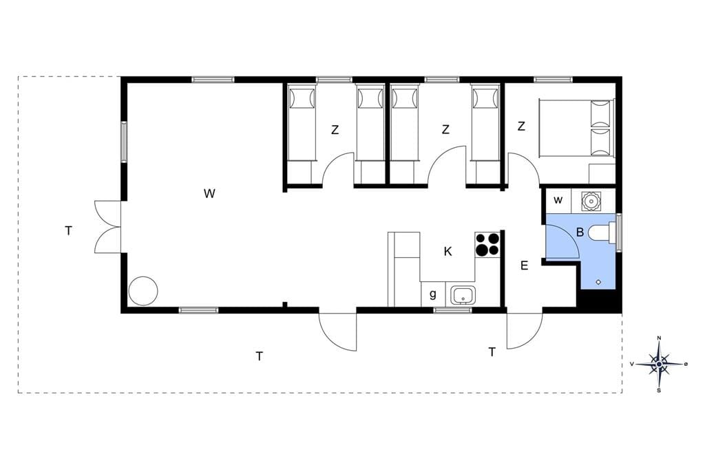 Innenausstattung 1-11 Ferienhaus 0311, Strandskaden 10, DK - 6792 Rømø