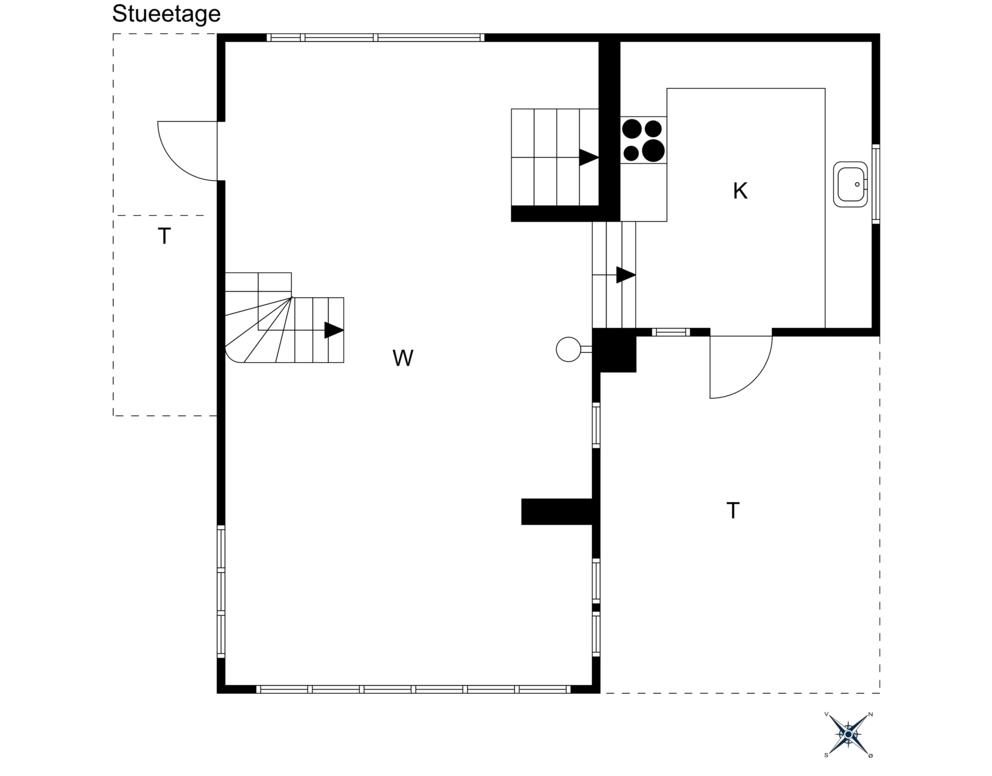 Indretning 1-10 Sommerhus 6786, Åsbakken 14, DK - 3770 Allinge