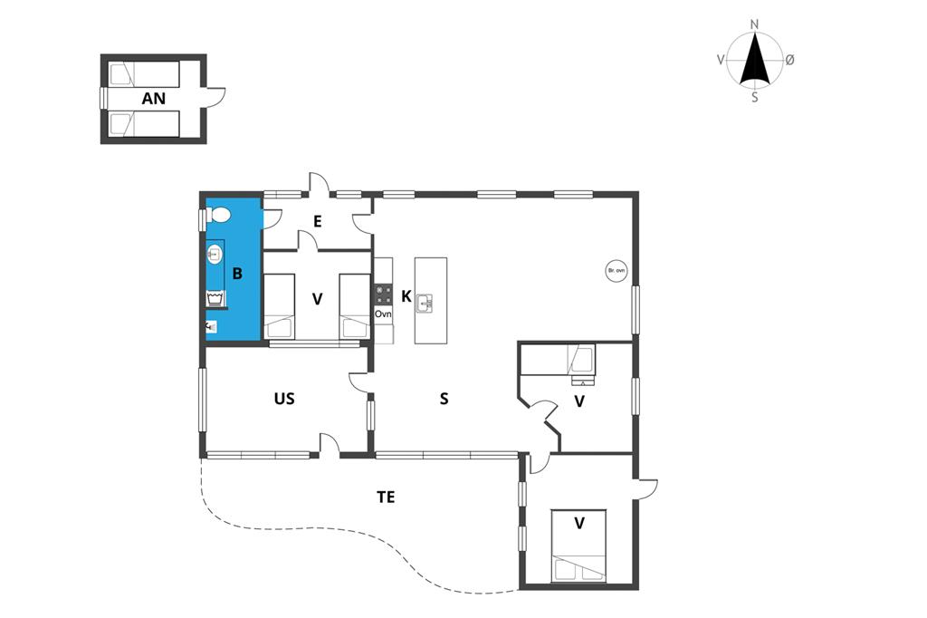 Innenausstattung 29-19 Ferienhaus 30066, Høgevænget 13, DK - 8330 Beder
