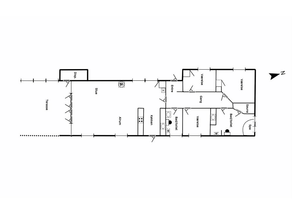 Interior 1-125 Holiday-home 2115, Urfuglevej 5, DK - 6854 Henne