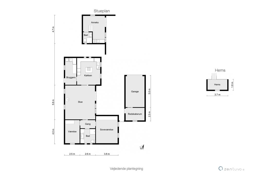 Indretning 1-23 Sommerhus 8417, Fiskervej 47, DK - 8400 Ebeltoft