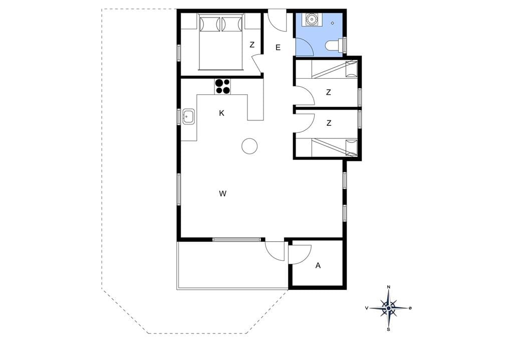 Innenausstattung 1-148 Ferienhaus TV1047, Falkevej 10, DK - 9881 Bindslev