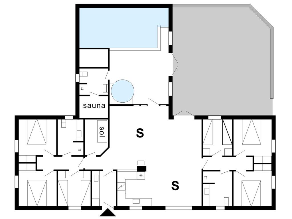 Interieur 1-175 Vakantiehuis 10615, Grævlingevej 25, DK - 6990 Ulfborg
