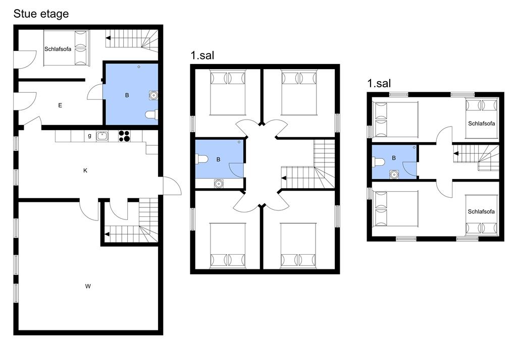 Indretning 1-3 Sommerhus M661002, Edelsmindevej 8, DK - 5700 Svendborg