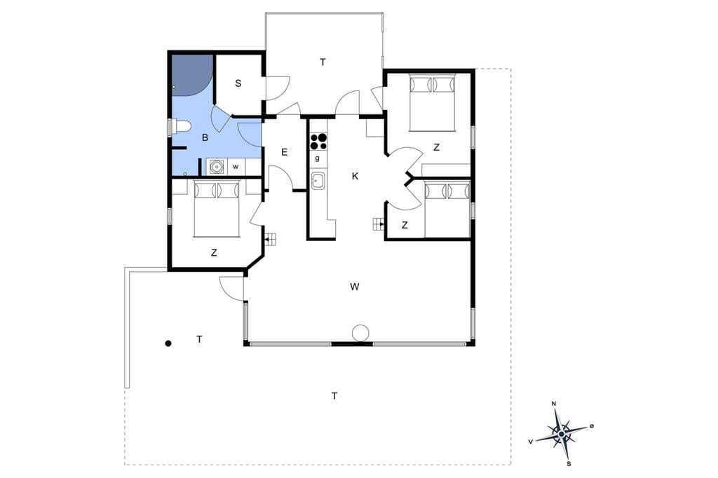 Interior 1-176 Holiday-home BL1615, Jægerensvej 16, DK - 9492 Blokhus