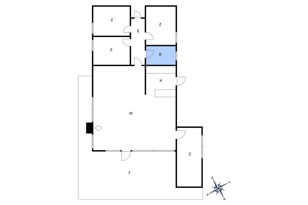 Innenausstattung 1-10 Ferienhaus 6780, Grønnedalsvej 29, DK - 3770 Allinge