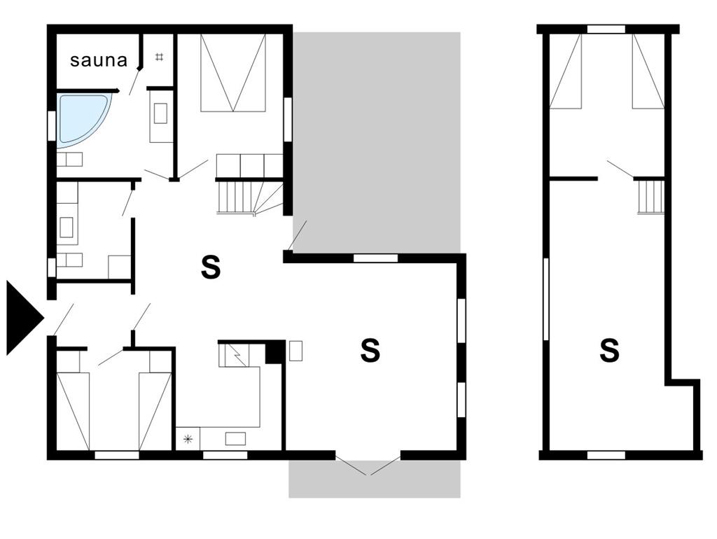 Innenausstattung 1-175 Ferienhaus 10842, Gaffelbjergvej 94, DK - 6990 Ulfborg