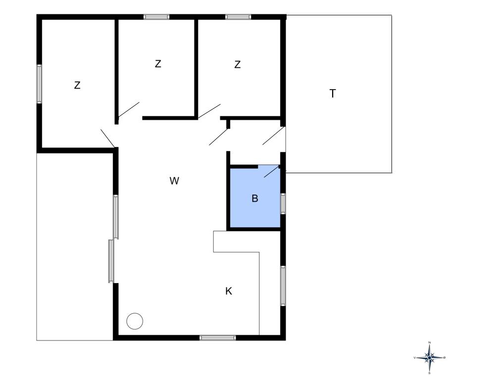 Indretning 1-10 Sommerhus 3607, Fjorden 4, DK - 3730 Nexø