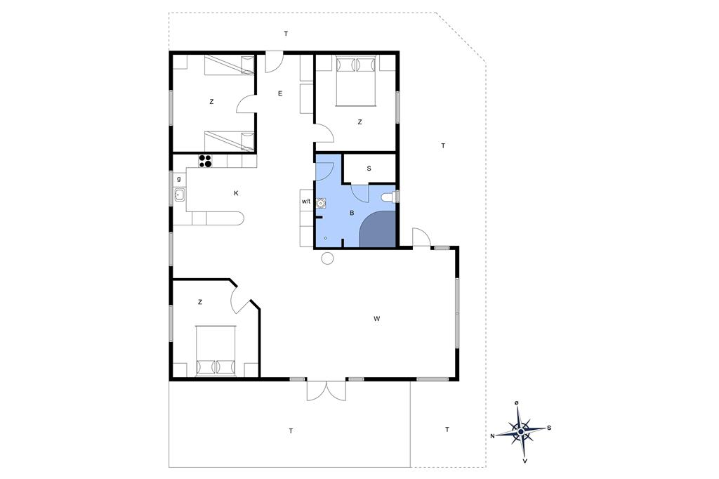 Innenausstattung 1-13 Ferienhaus 879, Pighvarvej 3, DK - 7700 Thisted
