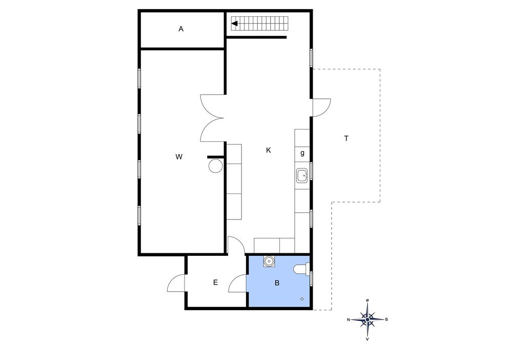 Innenausstattung 1-10 Ferienhaus 5600, Lindevej 3, DK - 3740 Svaneke