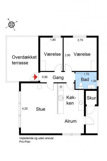 Indretning 1-19 Sommerhus 30348, Grindevej 22, DK - 8300 Odder