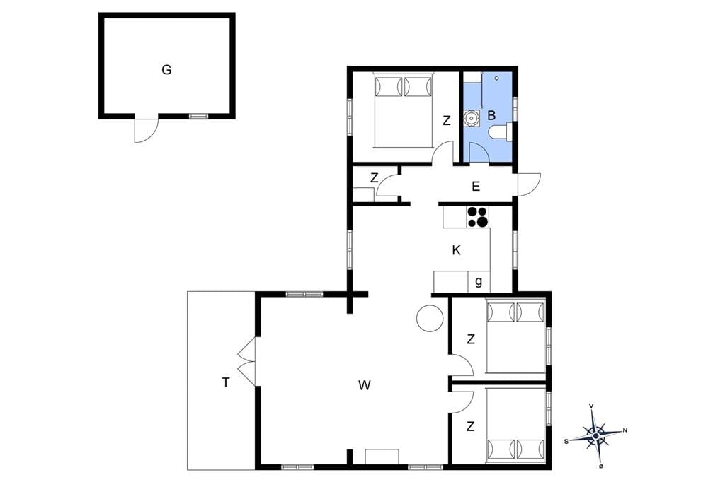 Interior 1-19 Holiday-home 40141, Bjørnsknudevej 32, DK - 7130 Juelsminde