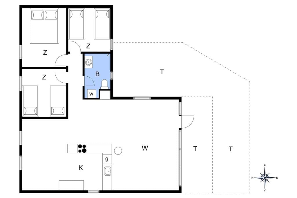 Interieur 1-13 Vakantiehuis 464, Pighvarvej 12, DK - 7700 Thisted