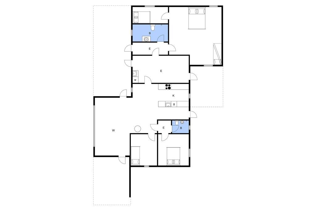 Indretning 1-3 Sommerhus L16230, Viborgvej 562, DK - 9670 Løgstør