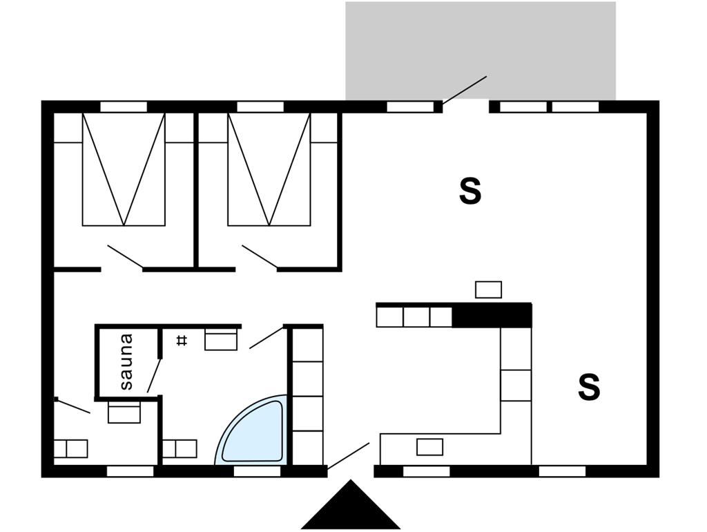 Innenausstattung 1-175 Ferienhaus 40709, Skindbjergvej 397, DK - 6990 Ulfborg