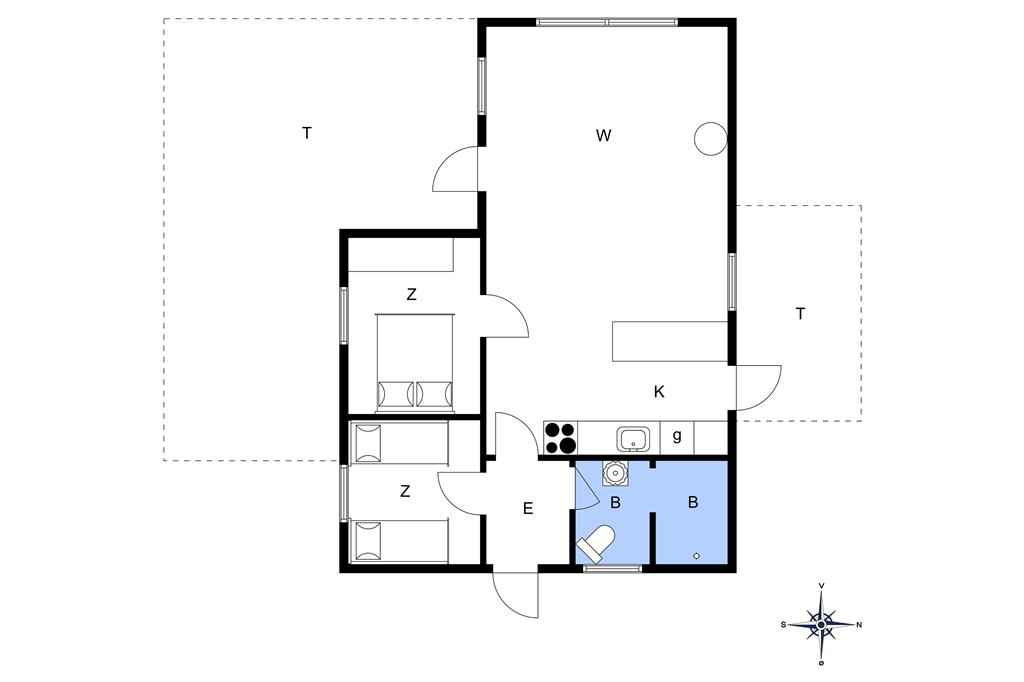 Interior 1-125 Holiday-home 4127, Hovgaardsvej 22, DK - 6854 Henne