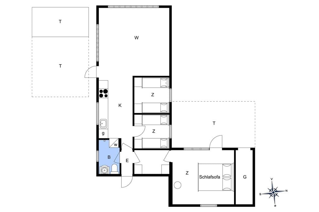 Interior 1-10 Holiday-home 4736, Fosforitvej 22, DK - 3700 Rønne