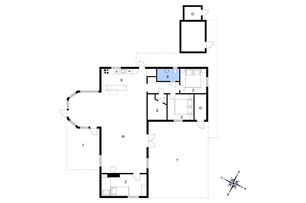 Interieur 1-11 Vakantiehuis 0027, Gøgevej 6, DK - 6792 Rømø