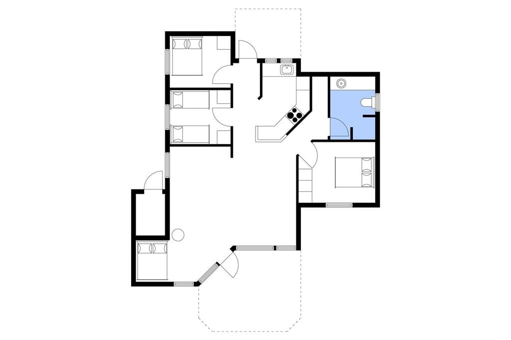 Indretning 1-17 Sommerhus 13329, Leifavej Vestre 11, DK - 4550 Asnæs