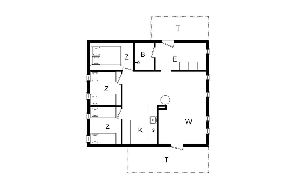 Indretning 1-20 Sommerhus 117, Neerlandiavej 224, DK - 7673 Harboøre