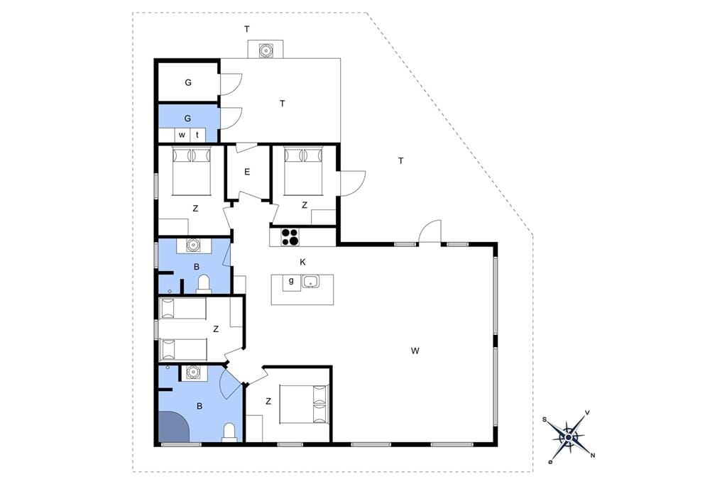 Interieur 1-20 Vakantiehuis 327, Hvilehjemsvej 27, DK - 7673 Harboøre