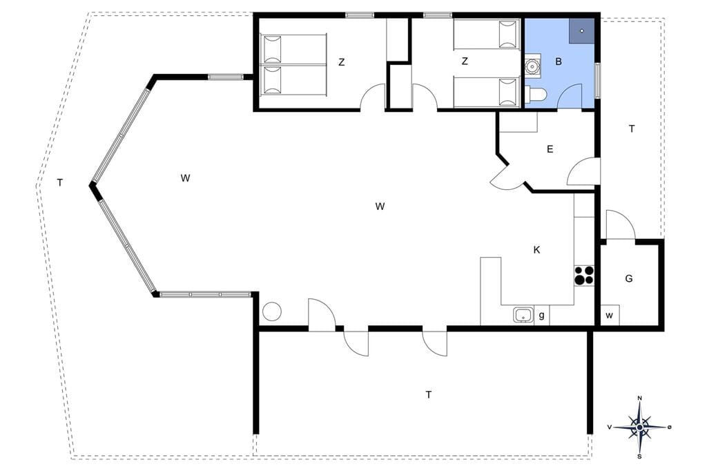 Indretning 1-13 Sommerhus 608, Vesterhavsgade 49, DK - 7700 Thisted