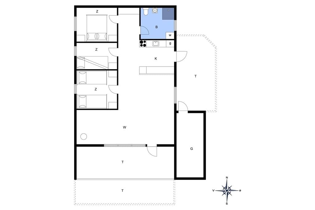 Interieur 1-13 Vakantiehuis 480, Fiskervej 76, DK - 7700 Thisted