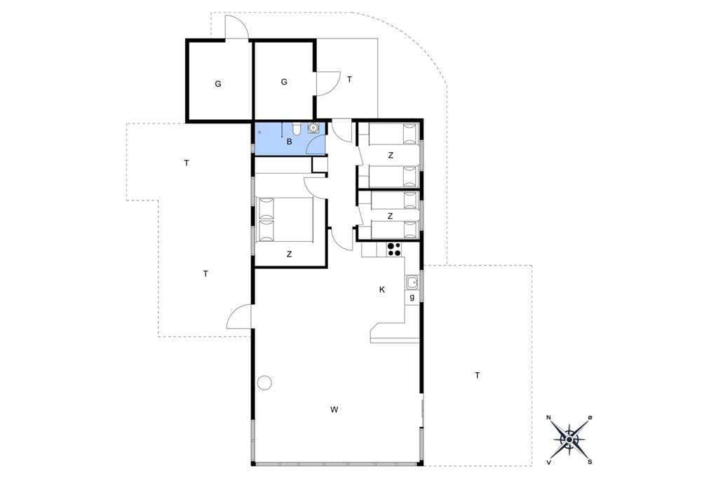 Innenausstattung 1-11 Ferienhaus 0178, Julianehåb 10, DK - 6792 Rømø