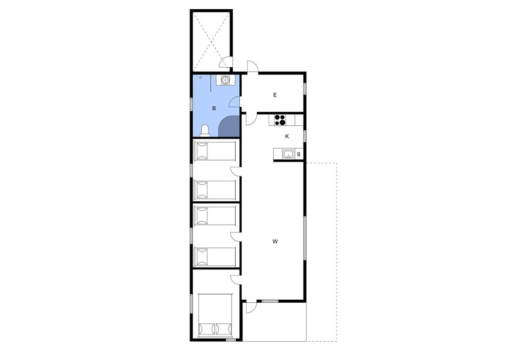 Indretning 1-3 Sommerhus M642775, Brovejen 396, DK - 5500 Middelfart