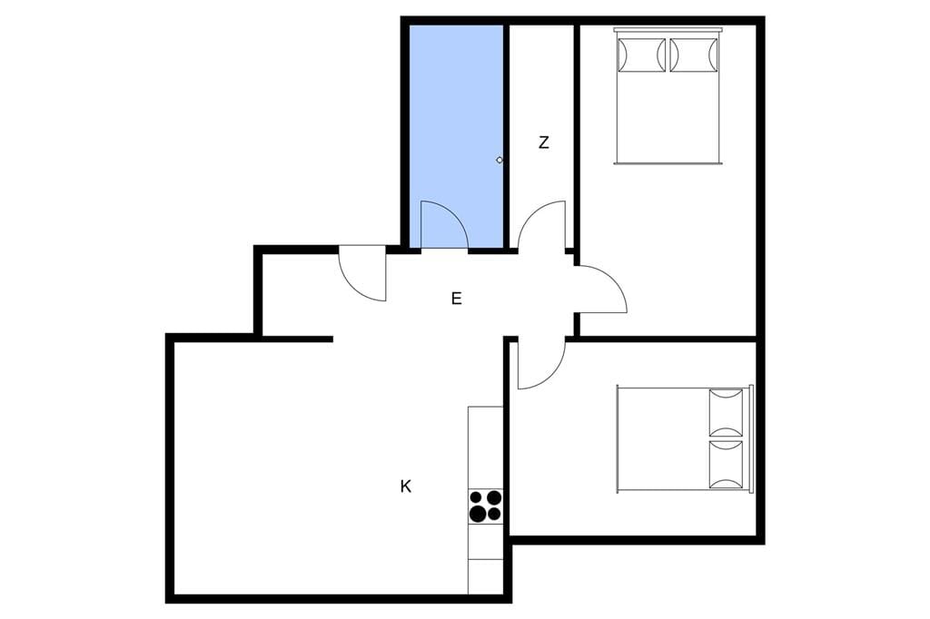 Indretning 7-3 Sommerhus M70277, Borgnæsvej 4, DK - 5970 Ærøskøbing