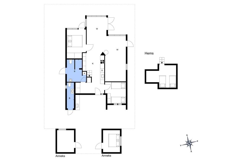 Interieur 1-3 Vakantiehuis M673953, Hou Plantage 47, DK - 5953 Tranekær