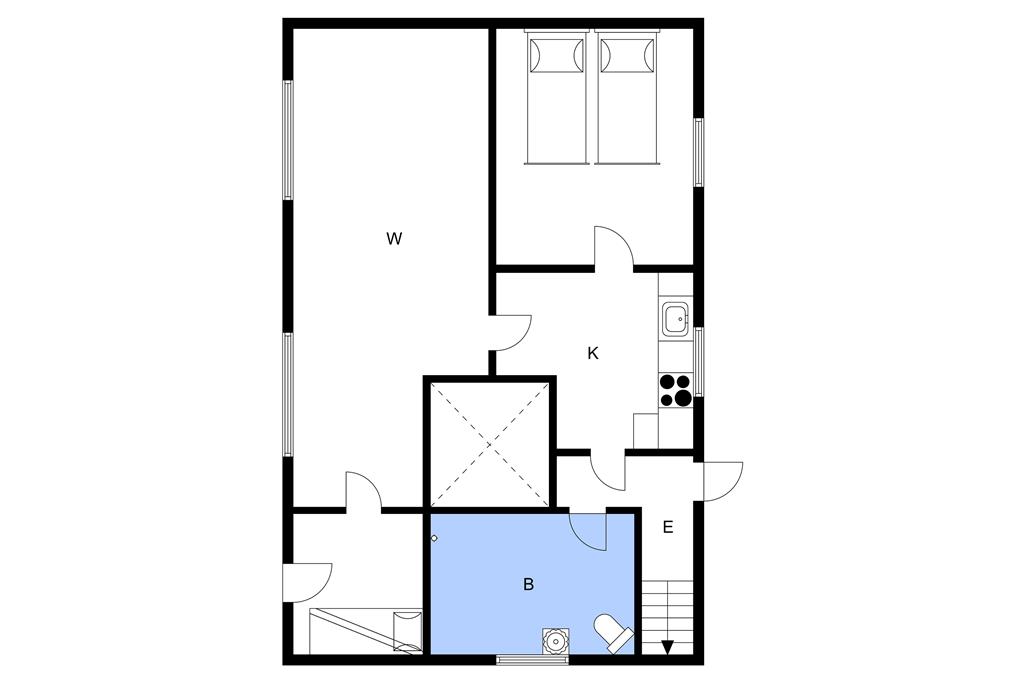 Interieur 1-3 Vakantiehuis M70406, Nederste Skovbymark 1, DK - 5985 Søby Ærø