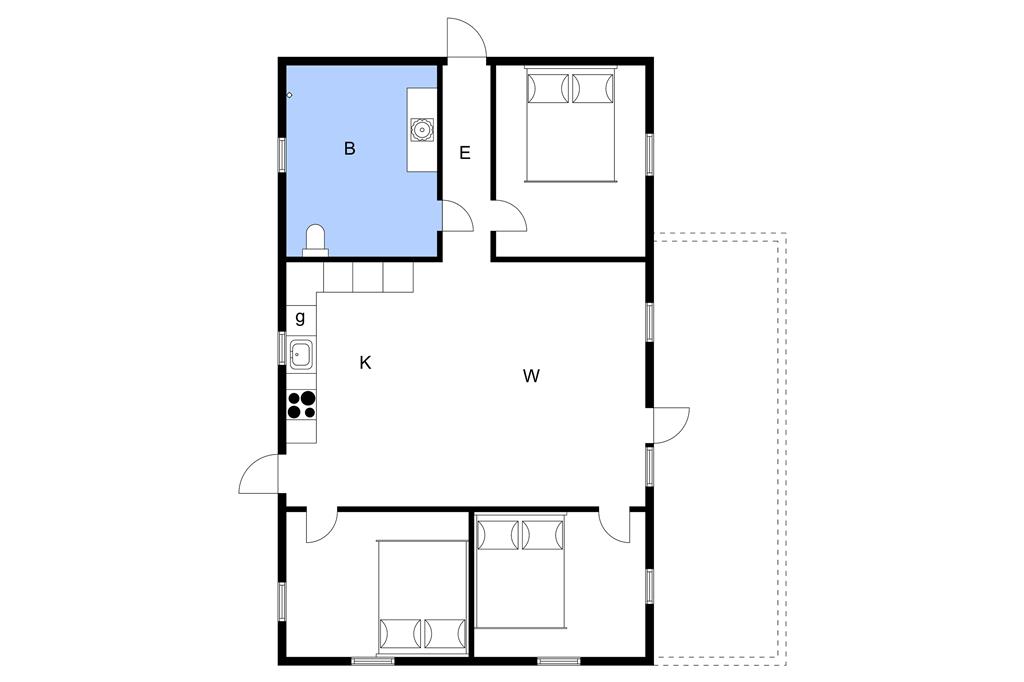 Innenausstattung 1-3 Ferienhaus L142021, Følvigvej 42, DK - 7870 Roslev