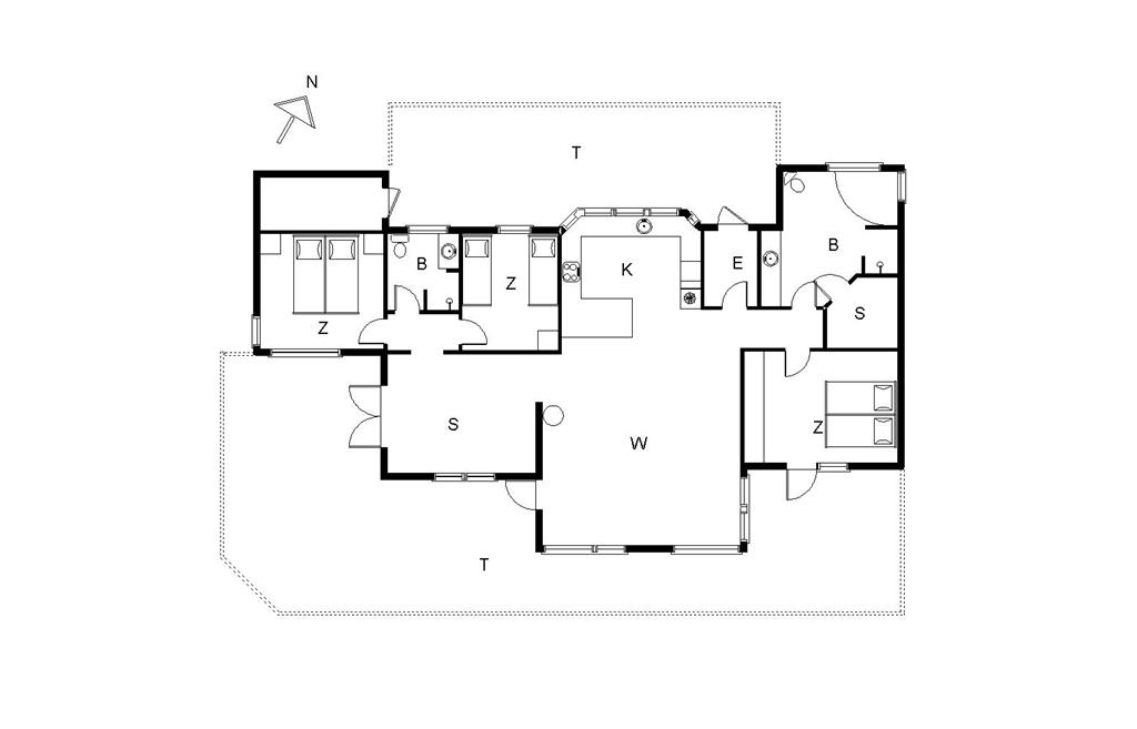 Innenausstattung 1-14 Ferienhaus 593, Klitageren 45, DK - 9850 Hirtshals